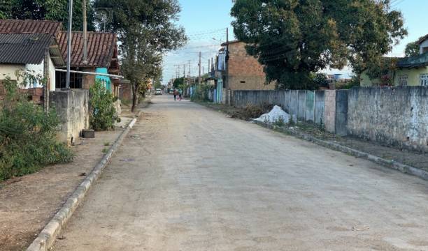 Pavimentação da Rua Valdomiro Passos